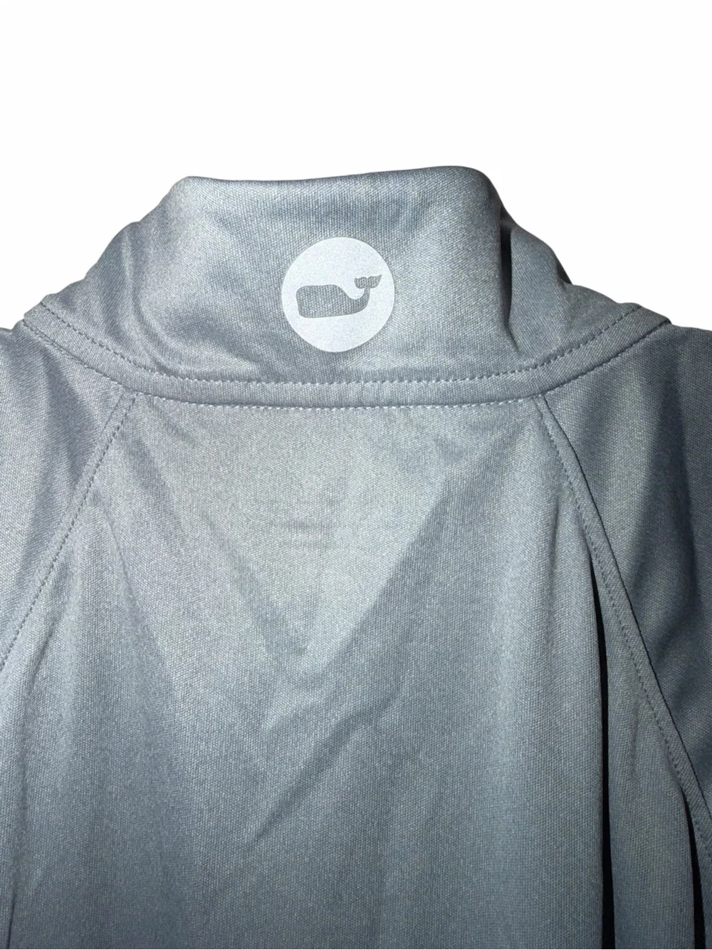 Vineyard Vines Performance Teen Gray Quarter-Zip Pullover Size XL/18